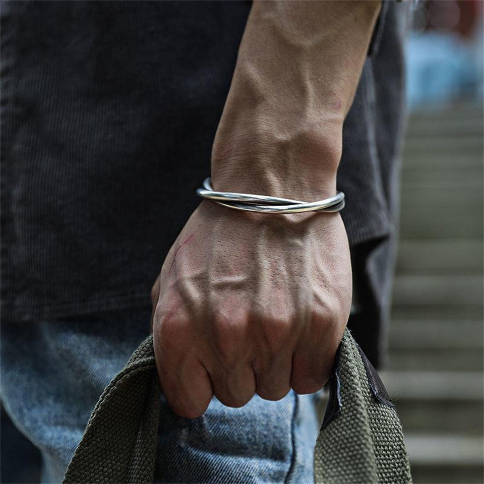 Twisted Wire Men's Bracelet