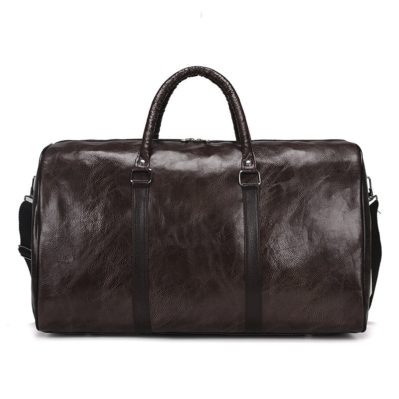 Cylindrical luggage bag