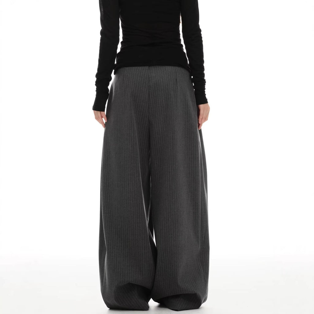 Stylish Pleated Suit Pants for Men