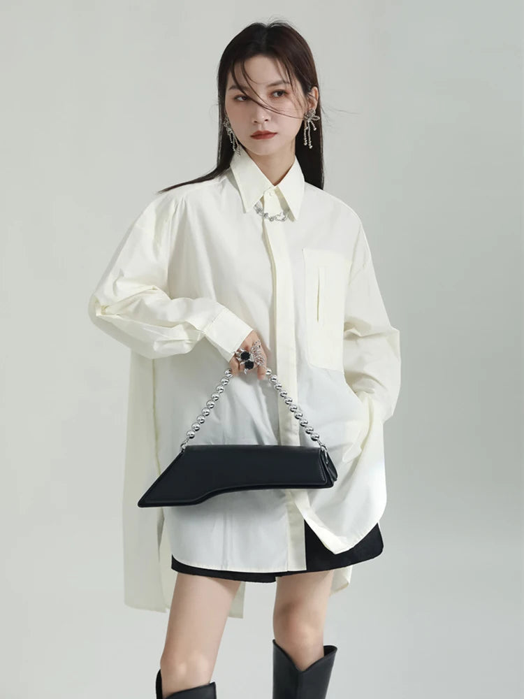 Long Sleeve Casual Loose Shirts For Women