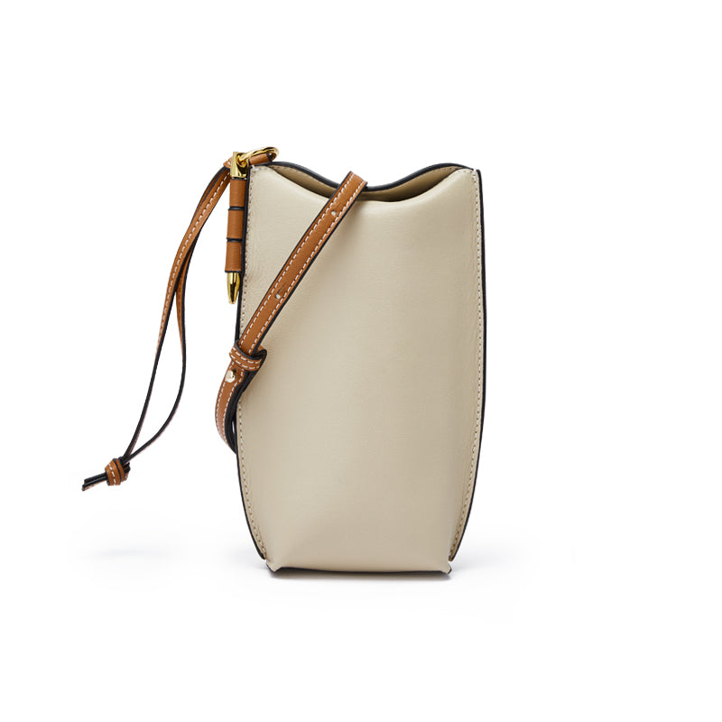 Mini Retro Leather Shoulder Bag