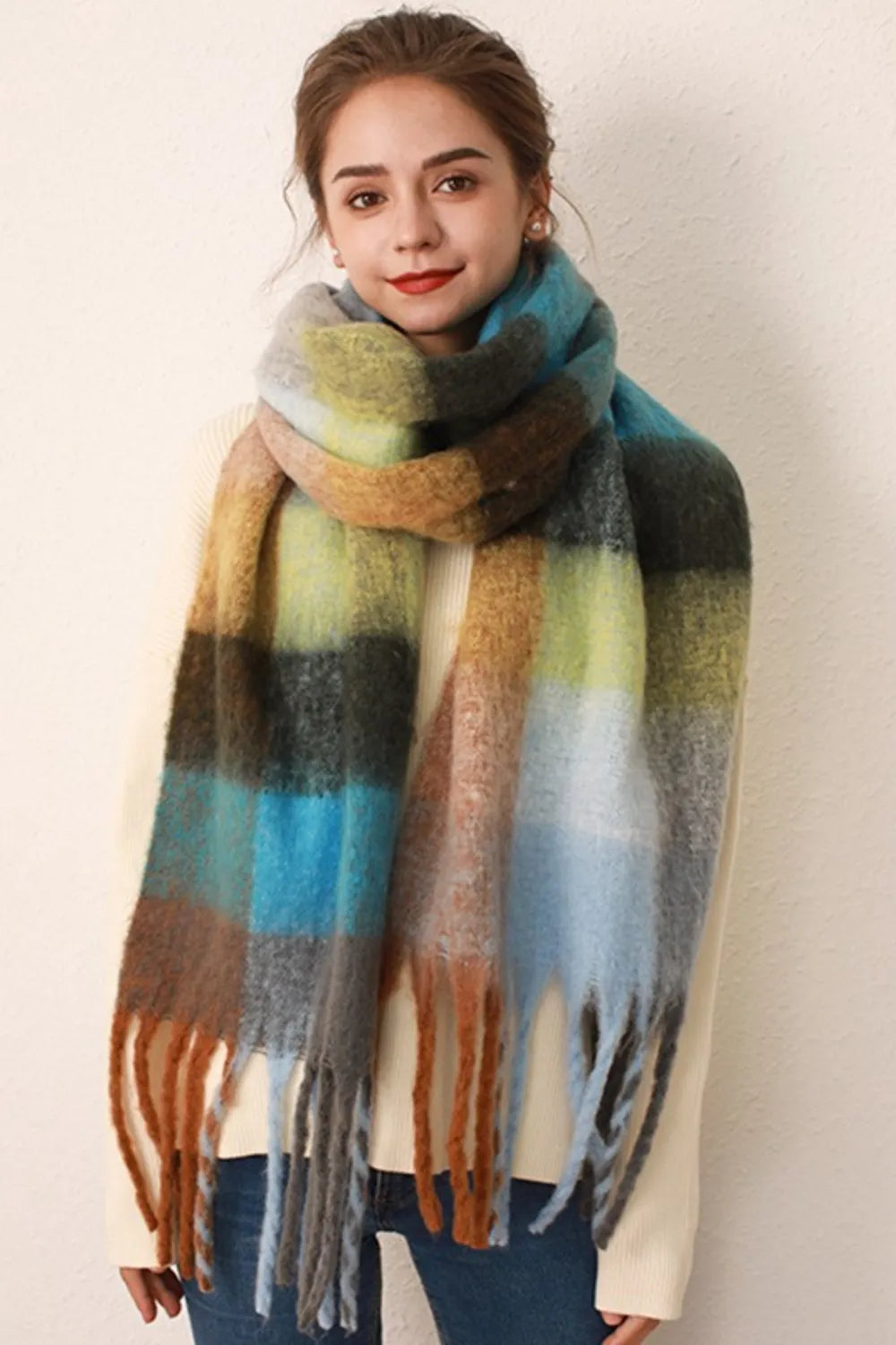Thermal Fringe Contrast Scarf