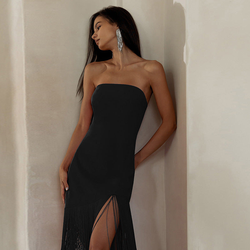 Strapless Split dress for Women