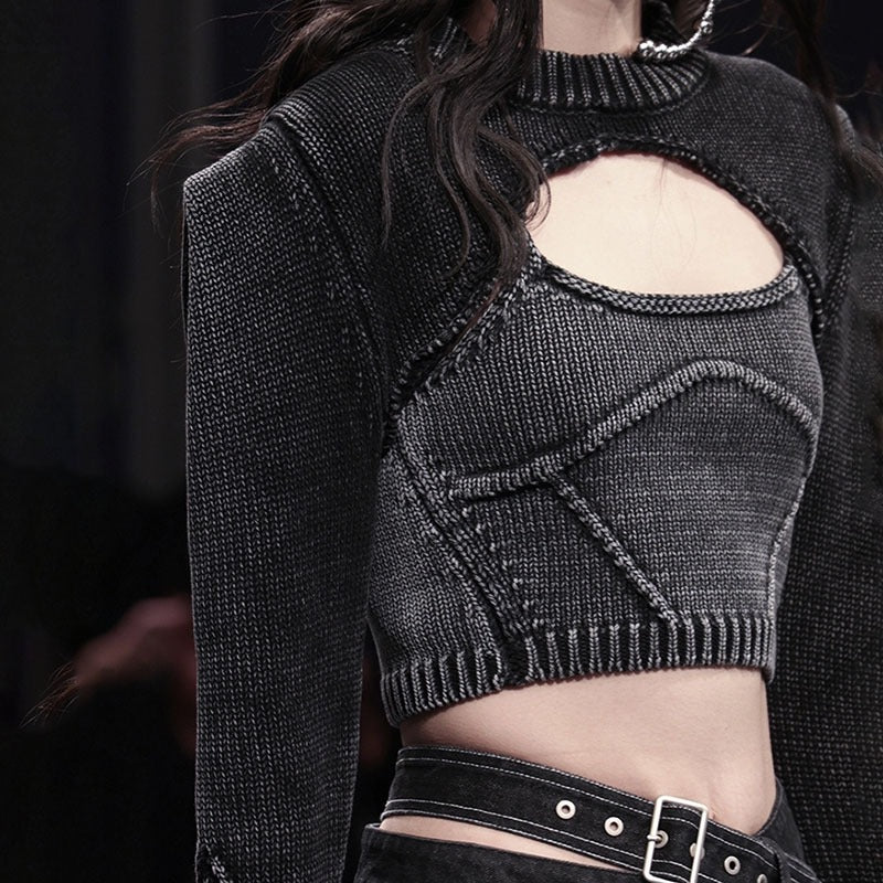 Streetwear Denim Two Piece Set