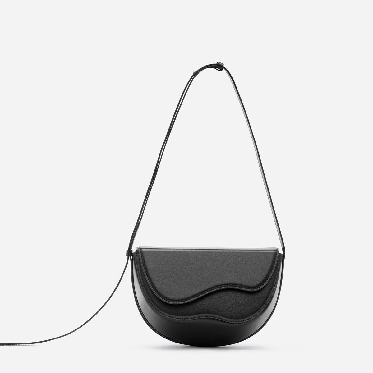 Spliced Single Shoulder Contrast Bag