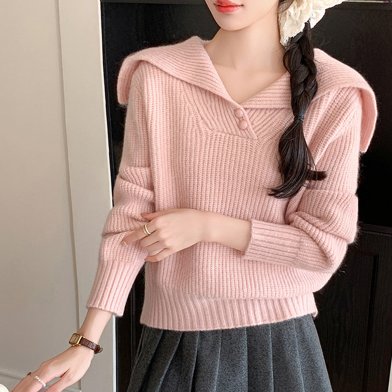 Women's Collar Knitwear