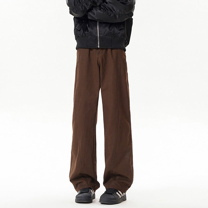 Flared Denim Pants for Men