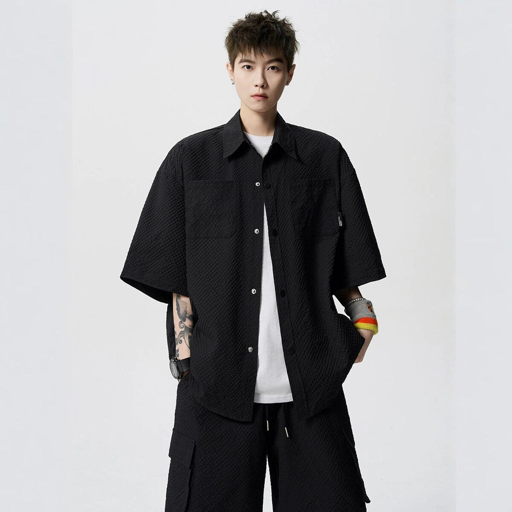 Short Sleeve Casual Set for Men