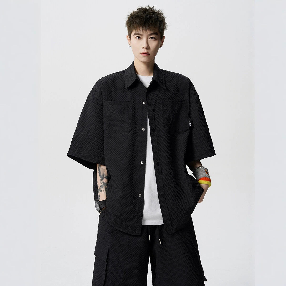 Short Sleeve Casual Set for Men