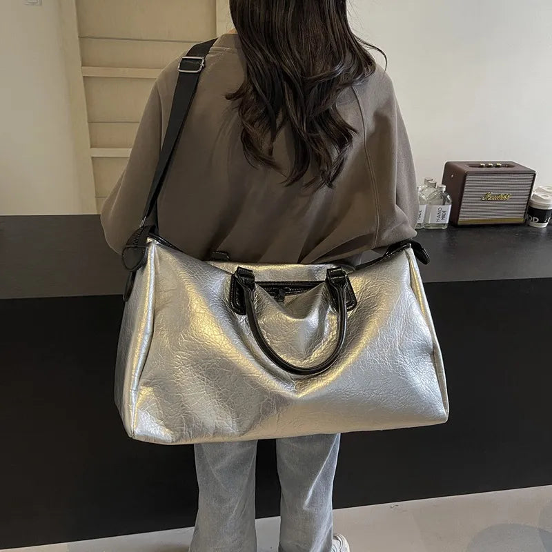 Leather Oversize Travel Bag