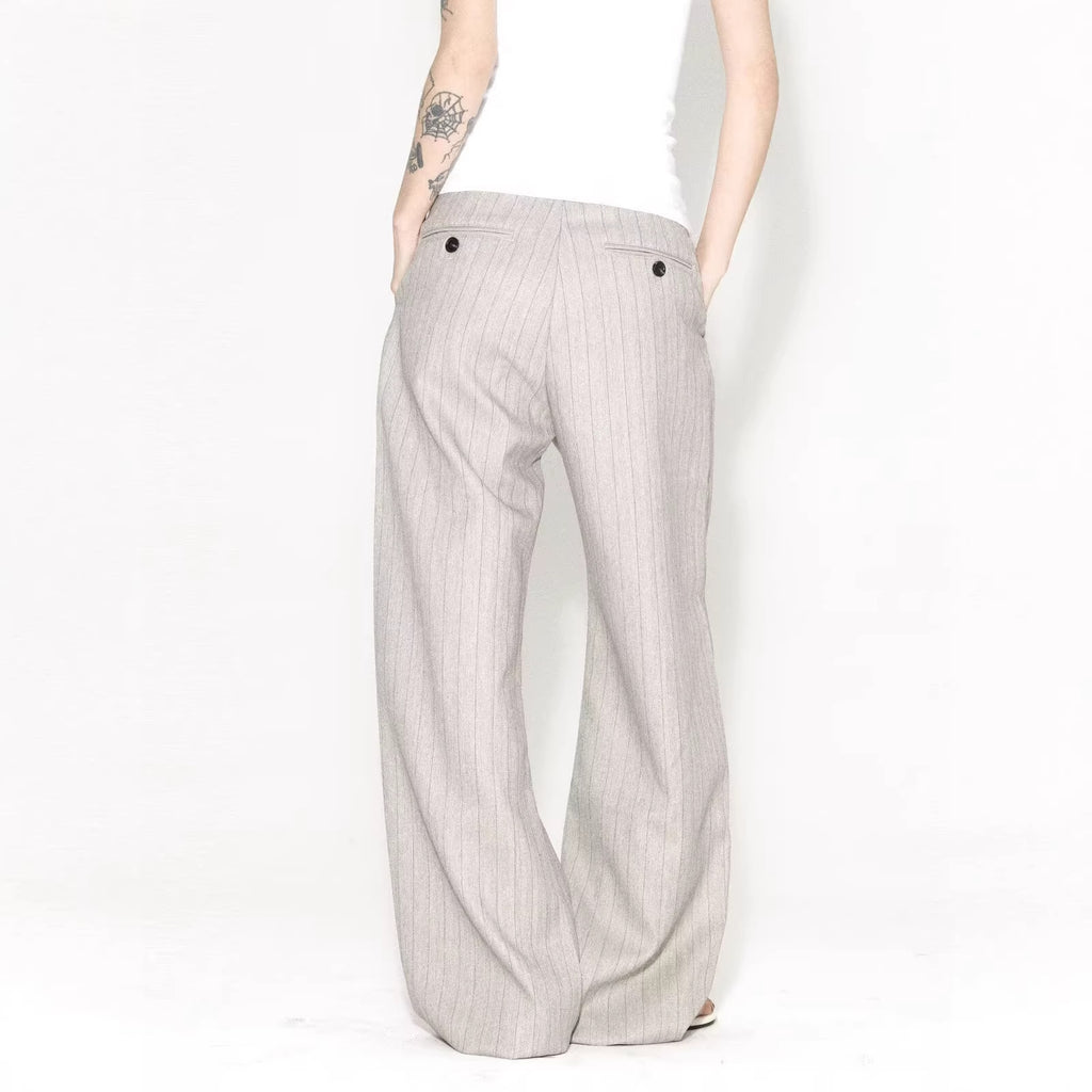Stripe Texture pants for Men and women