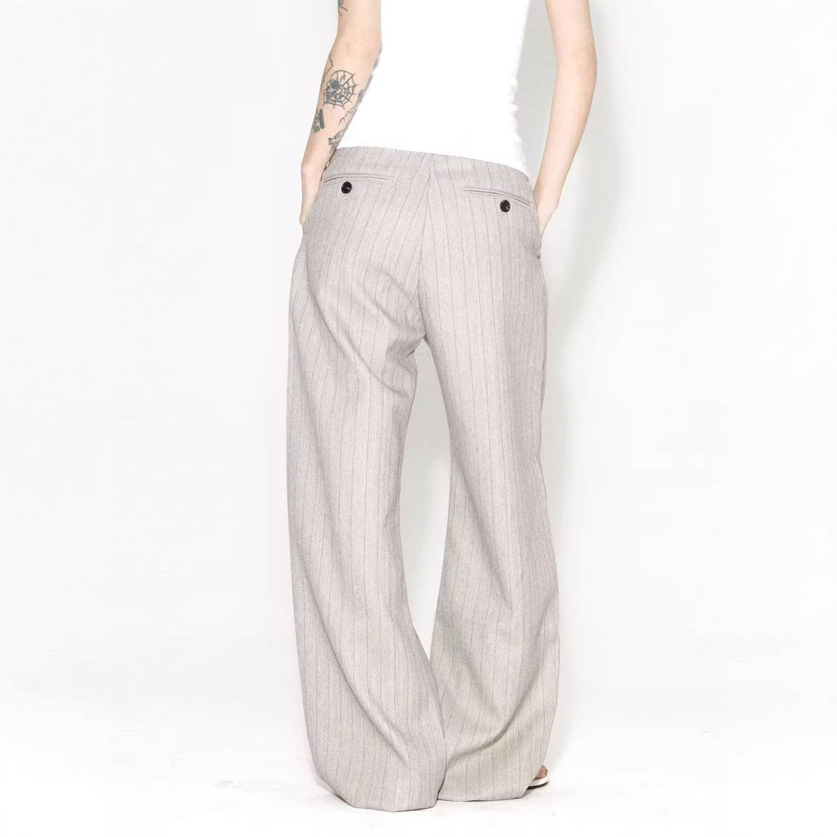 Stripe Texture pants for Men and women