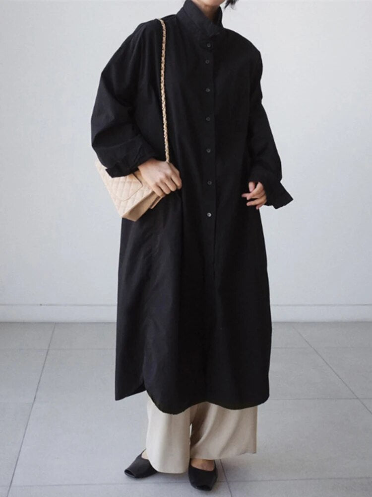 Long Sleeve Loose Fit Shirt