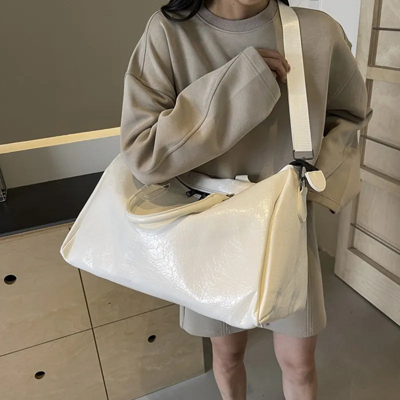 Leather Oversize Travel Bag