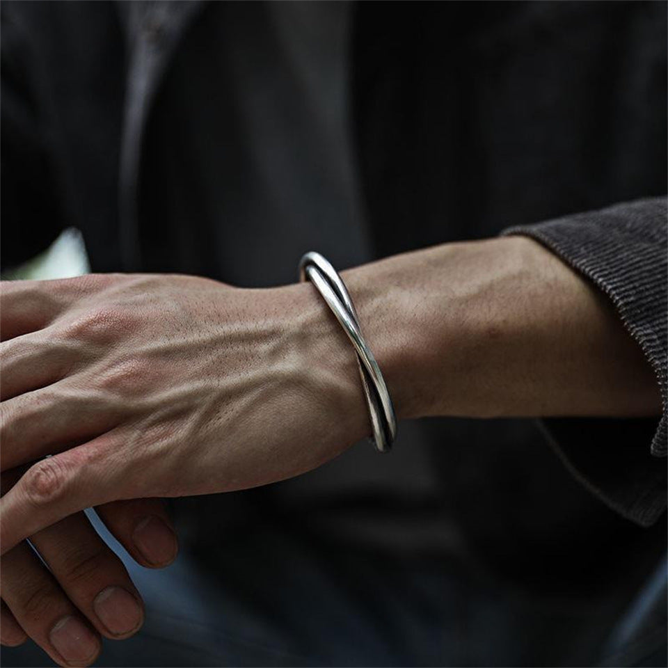 Twisted Wire Men's Bracelet