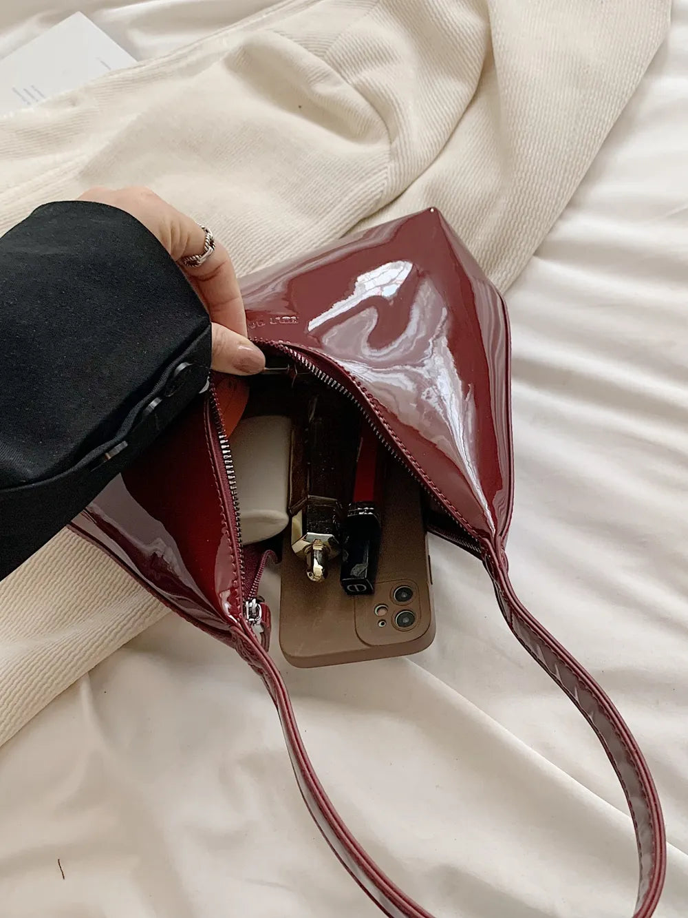 Moon Shape Shoulder Bag