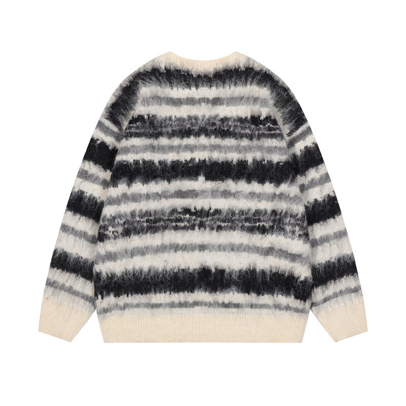 Stripe Crewneck Knitwear