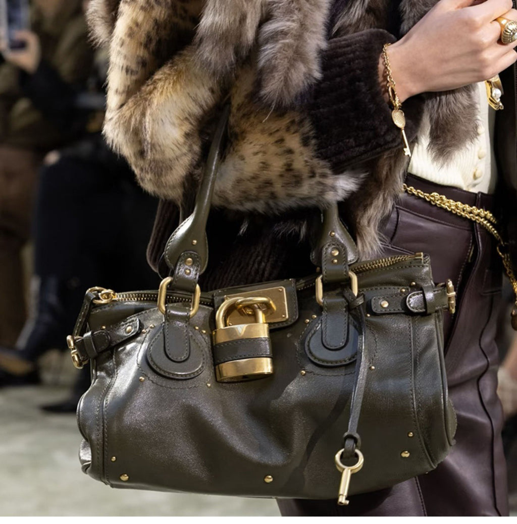 Vintage Padlock Bag