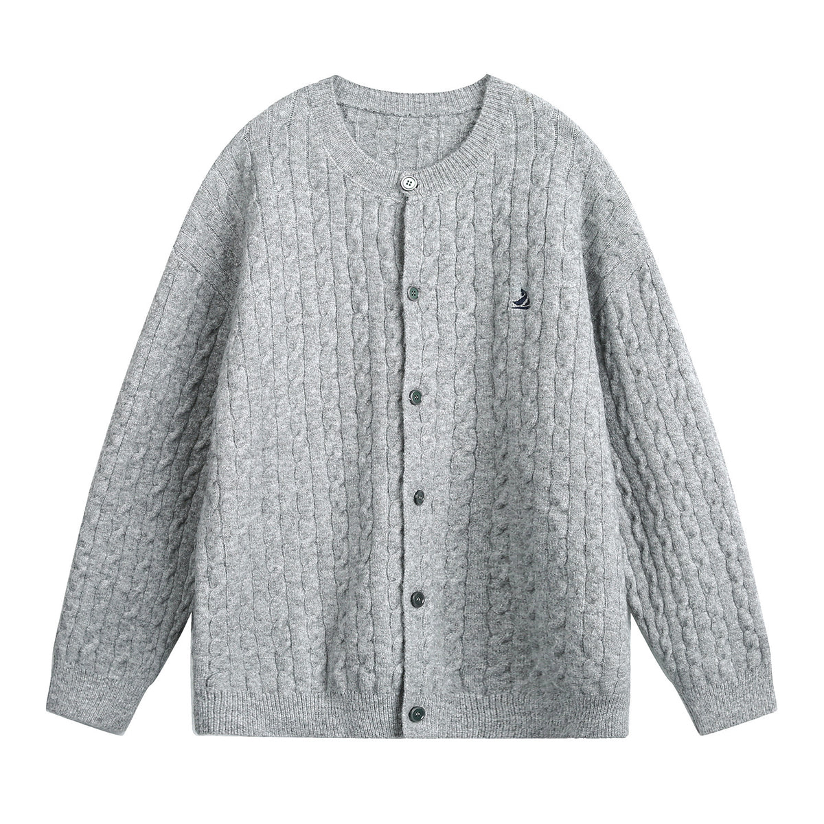Round neck sweater for men