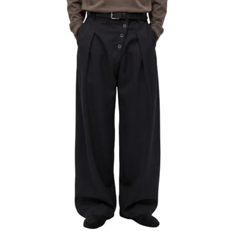 Design Buttoned Slash Cut pants for Men