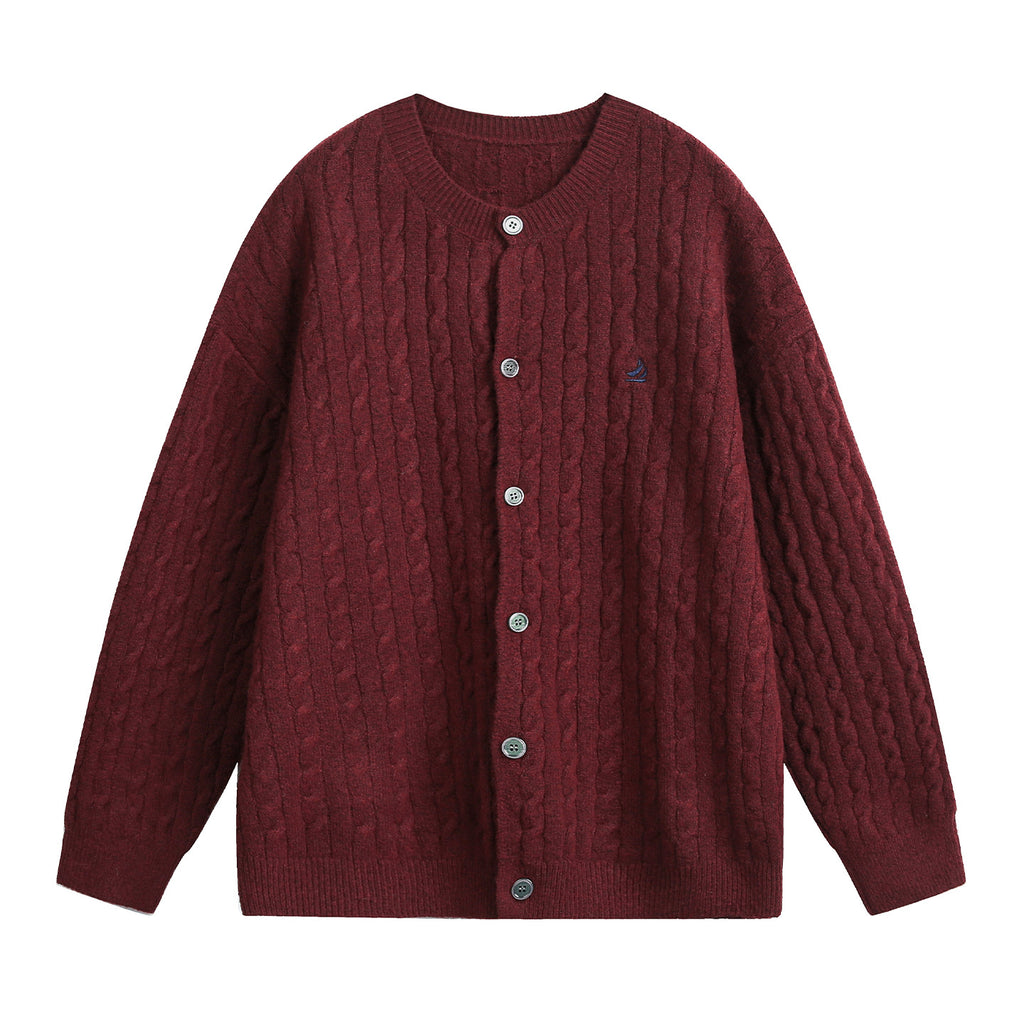 Round neck sweater for men