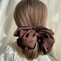 Velvet Bowknot Hair Clips