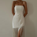 Strapless Split dress for Women