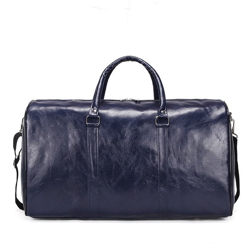 Cylindrical luggage bag