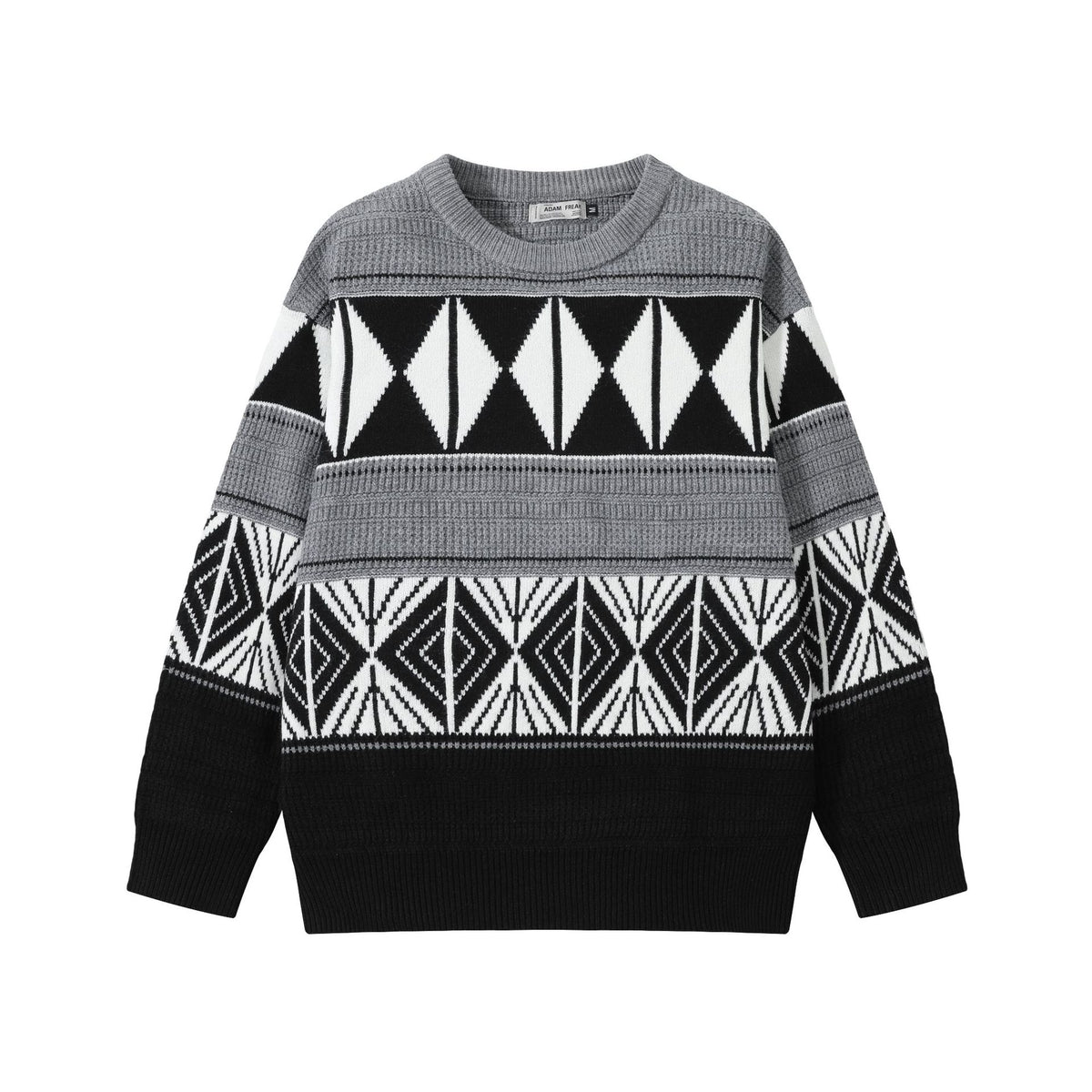 Diamond Pattern Knitwear for Men