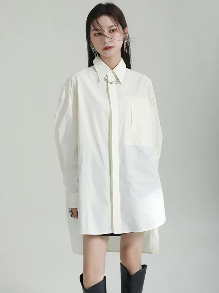 Long Sleeve Casual Loose Shirts For Women