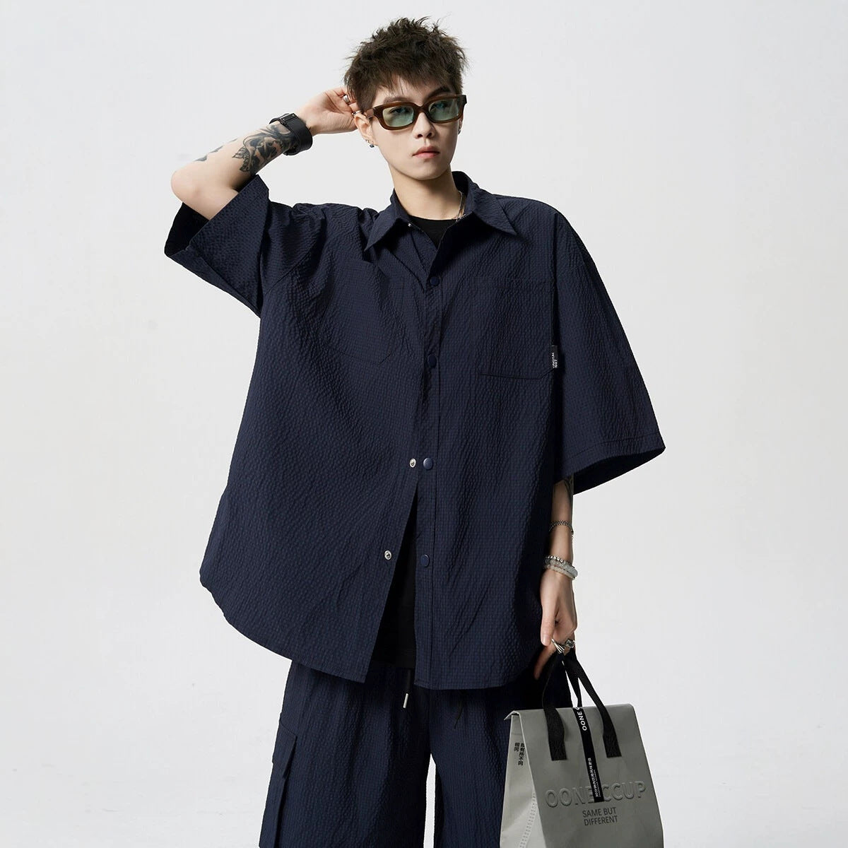 Short Sleeve Casual Set for Men