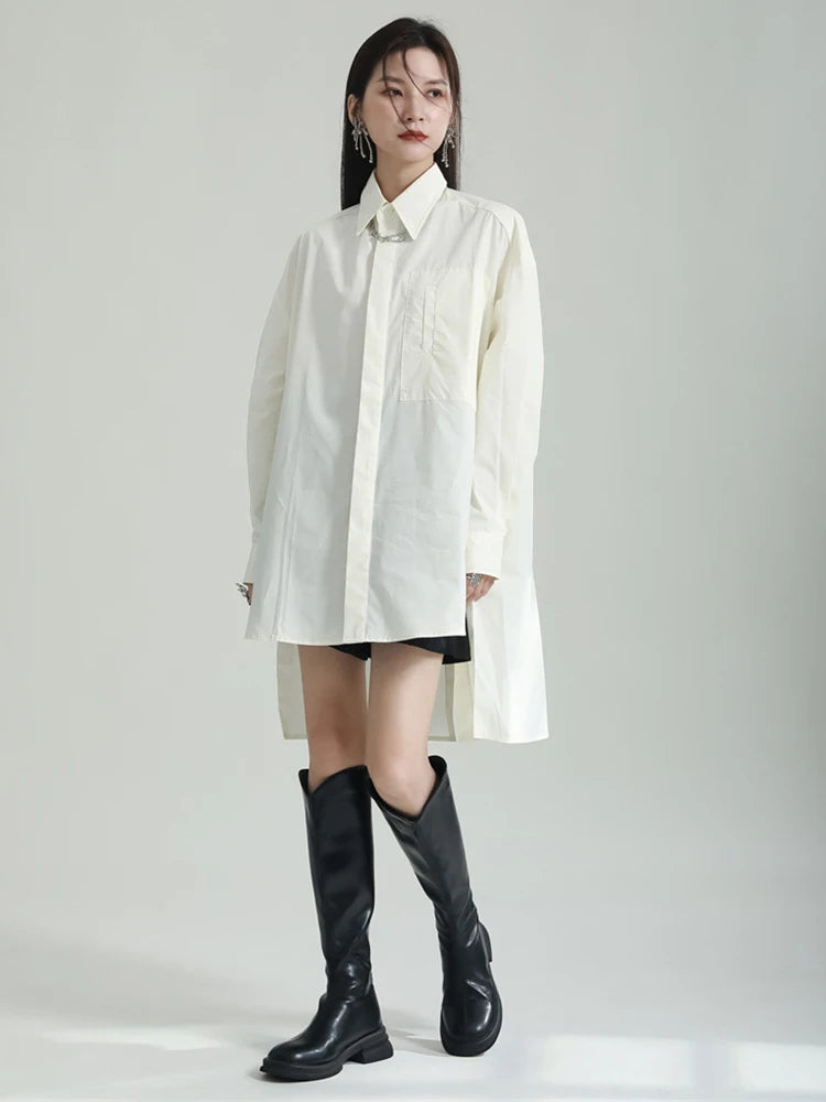 Long Sleeve Casual Loose Shirts For Women
