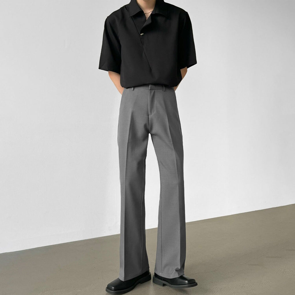 High-Drape Straight Leg Formal pants