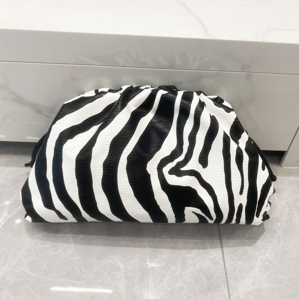 Cloud Bag Zebra Pattern Shoulder Bag