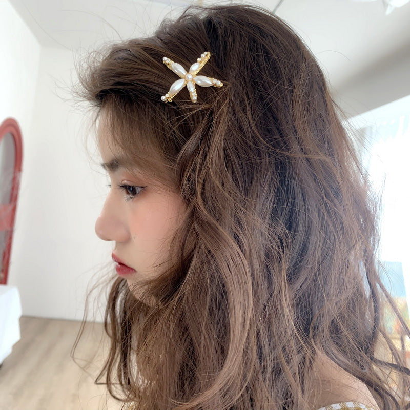 Pearls Hair Clip