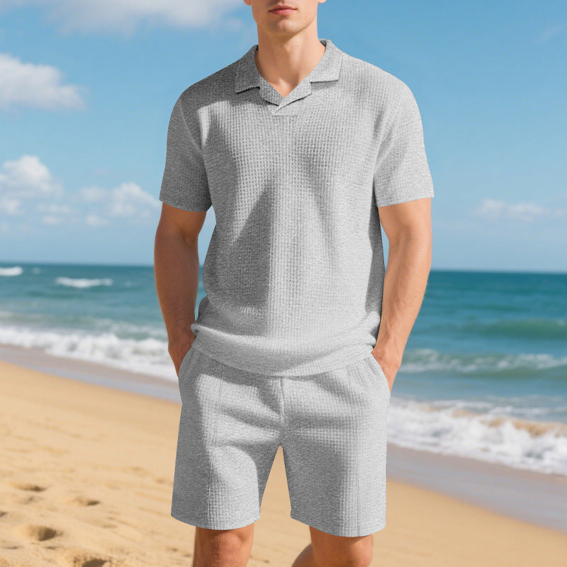 Men's polo shirt set for men
