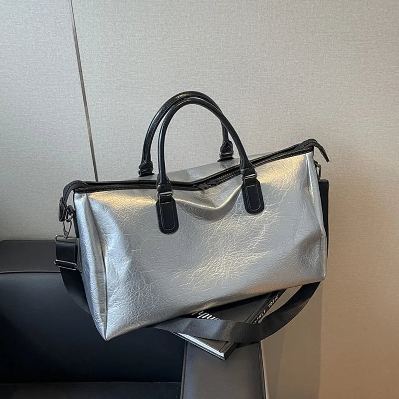 Leather Oversize Travel Bag