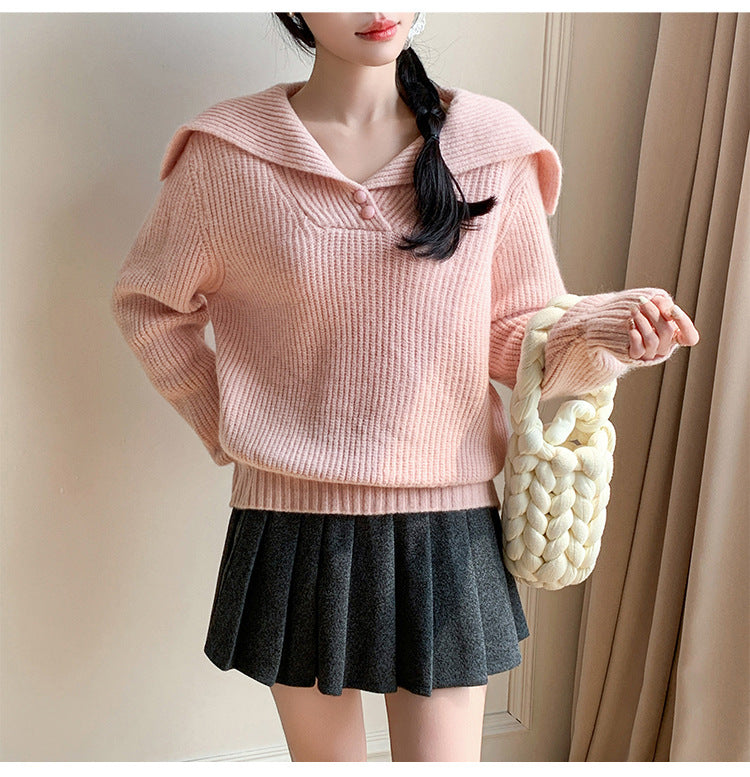 Women's Collar Knitwear