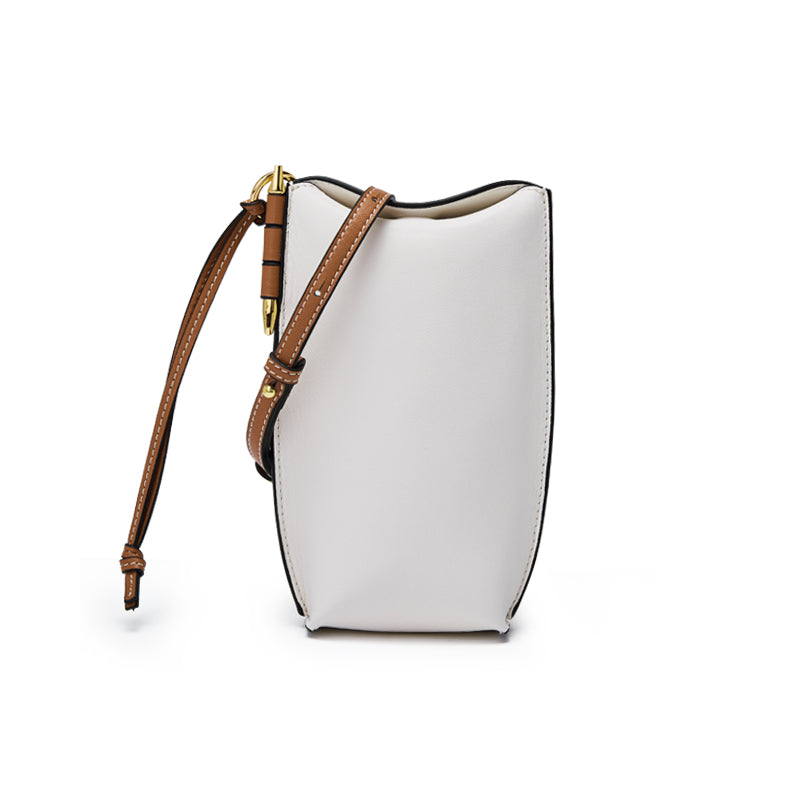 Mini Retro Leather Shoulder Bag