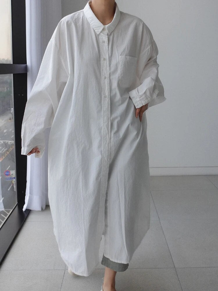 Long Sleeve Loose Fit Shirt