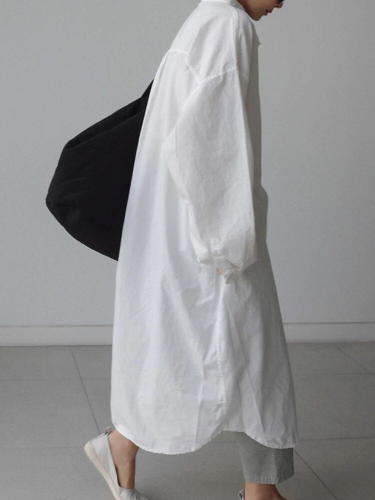 Long Sleeve Loose Fit Shirt