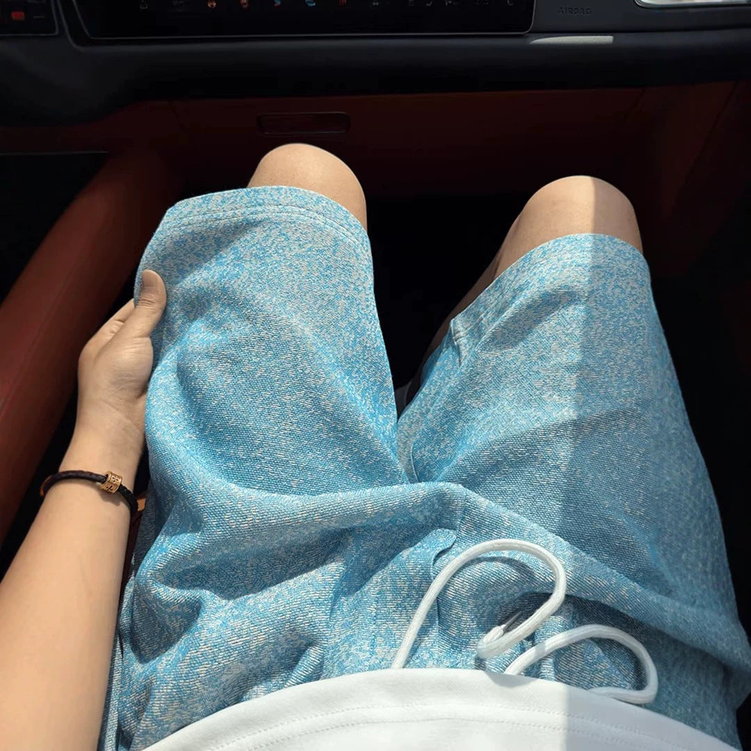 Star Print Shorts for Men