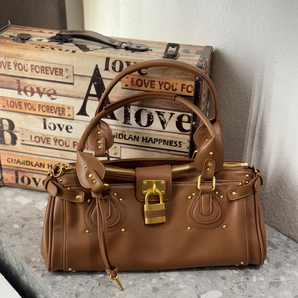 Vintage Padlock Bag