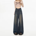 Casual Wide-Leg Jeans