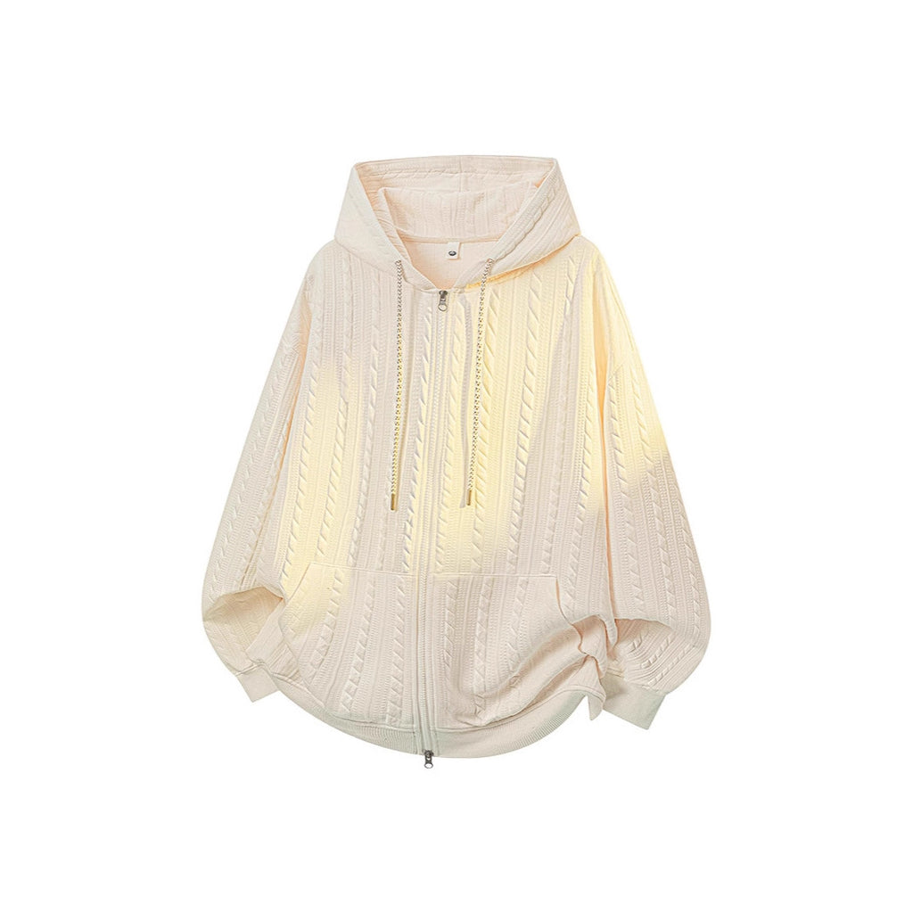 Textured Casual Sportswear Set