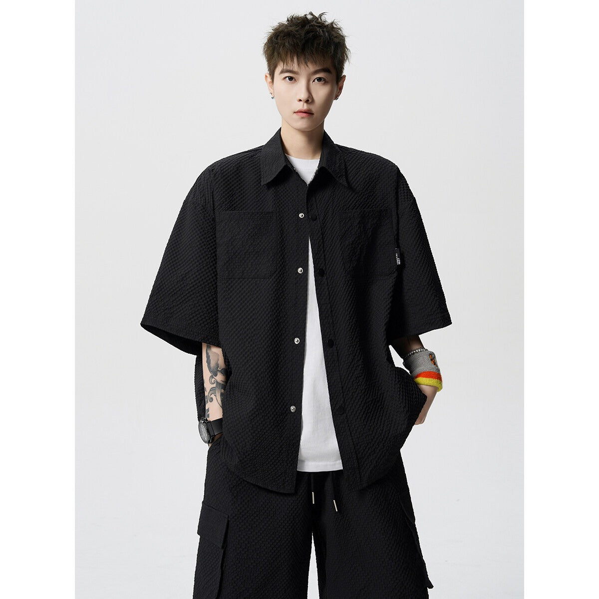 Short Sleeve Casual Set for Men