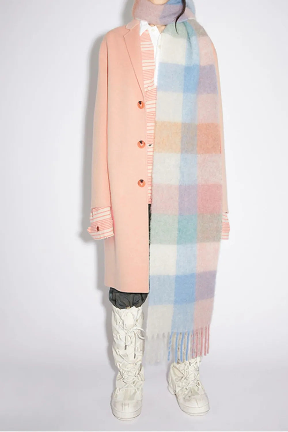 Thermal Fringe Contrast Scarf