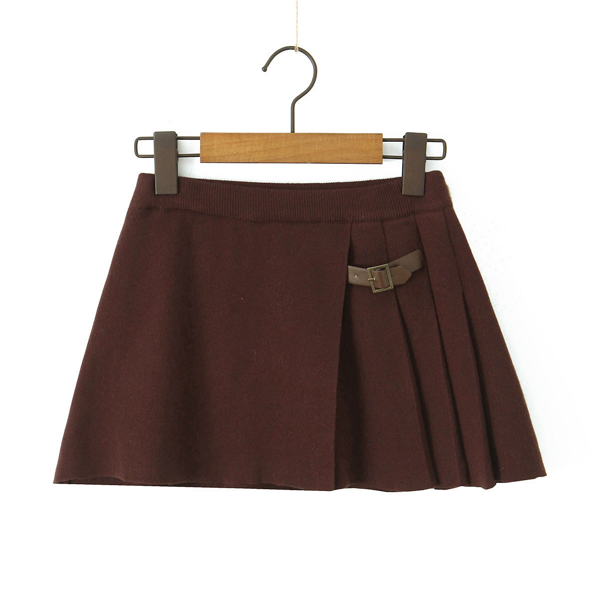 Knitted half skirt
