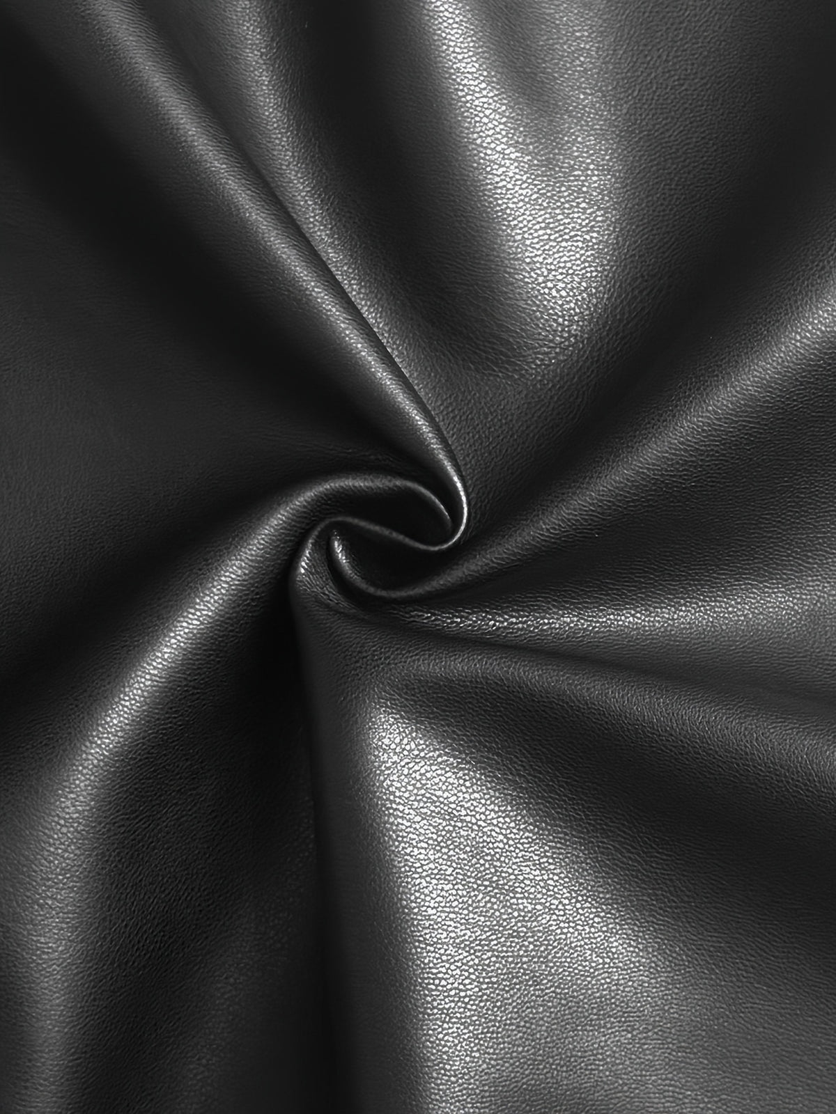 Sleeveless leather vest jacket