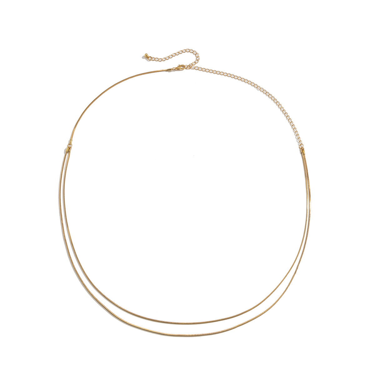 Double Layer Thin Snake Bone Waist Chain